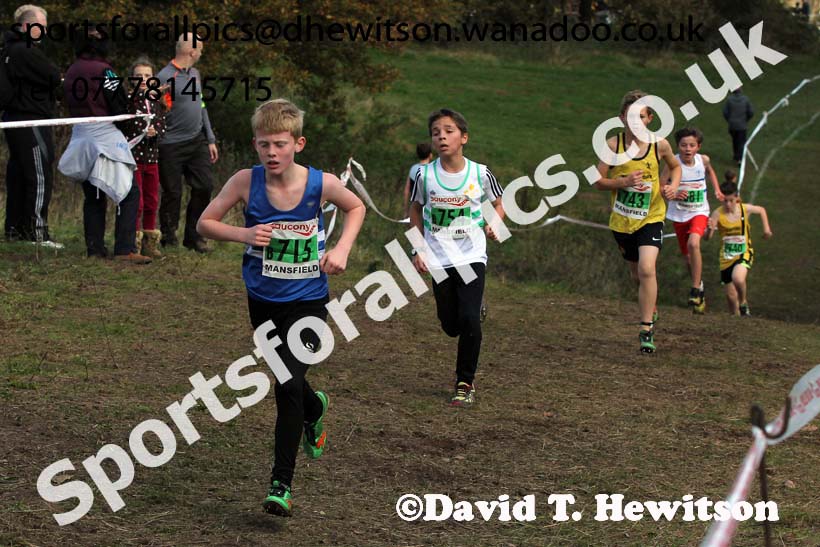 Boys under-13s National Cross Country Relays. Photo: David T. Hewitson/Sports for All Pics